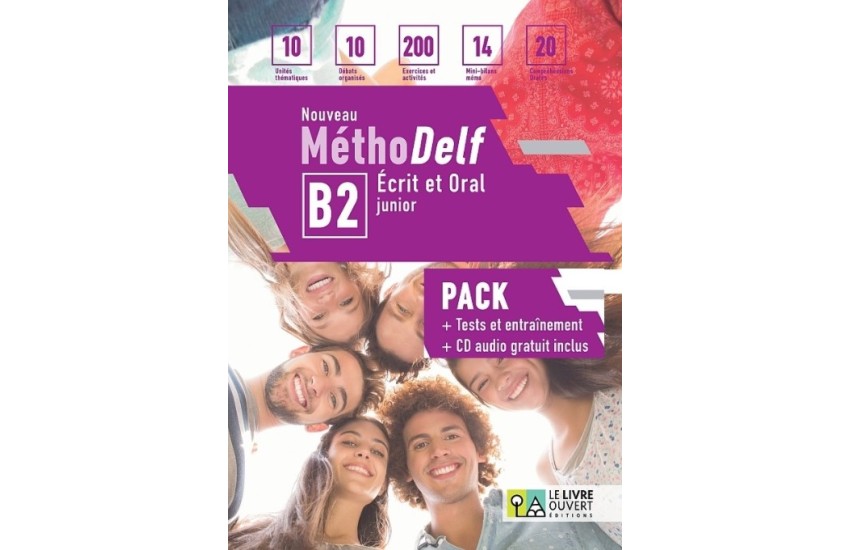 (PACK) NOUVEAU METHODELF B2, ECRIT ET ORAL (+CD+LIVRET DES TRANSCRIPTIONS+TESTS ET ENTRAINEMENT)