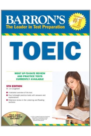 BARRON'S TOEIC TEST (+2CDs)
