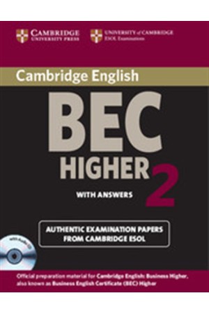 CAMBRIDGE BEC 2 HIGHER (PACK)