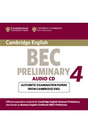 CAMBRIDGE BEC PRELIMINARY 4 CD