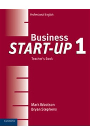 BUSINESS START UP 1 TEACHER'S BOOK