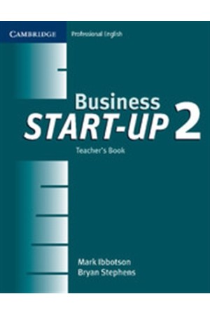 BUSINESS START UP 2 TEACHER'S BOOK