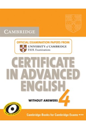 CAMBRIDGE CERTIFICATE IN ADVANCED ENGLISH 4 SELF STUDY PACK 2011