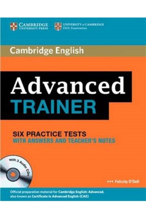 CAMBRIDGE CERTIFICATE IN ADVANCED ENGLISH STUDENT'S BOOK TRAINER CAMBRIDGE CERTIFICATE IN ADVANCED ENGLISH STUDENT'S BOOK TRAINER