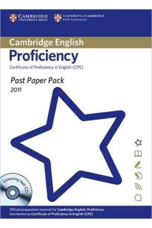 CAMBRIDGE CERTIFICATE OF PROFICIENCY IN ENGLISH PACK (+ AUDIO CD) PAST PAPER 2011