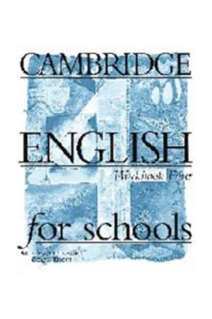 CAMBRIDGE ENGLISH FIRST FOR SCHOOLS 4 TCHR'S WB