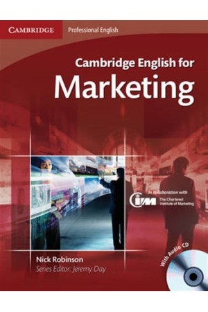 CAMBRIDGE ENGLISH FOR MARKETING INTERMEDIATE TO UPPER INTERMEDIATE STUDENT'S BOOK (+CD)