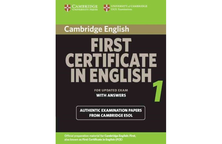 CAMBRIDGE FIRST CERTIFICATE IN ENGLISH 1 STUDENT'S BOOK WITH ANSWERS 2008