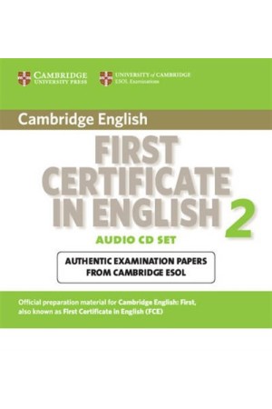 CAMBRIDGE FIRST CERTIFICATE IN ENGLISH 2 CD (2) 2008