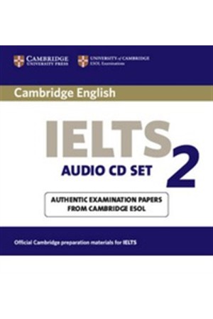 CAMBRIDGE IELTS 2 PRACTICE TESTS CDs (2)