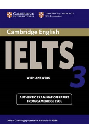 CAMBRIDGE IELTS 3 STUDENT'S BOOK WITH ANSWERS