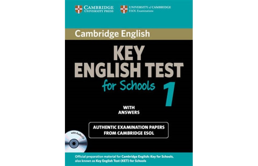 CAMBRIDGE KEY ENGLISH TEST 1 SELF STUDY PACK (+CD) FOR SCHOOLS WITH ANSWERS