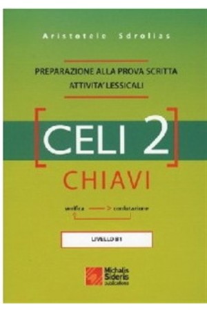 CELI 2 CHIAVI PREPARAZIONE ALLA PROVA SCRITTA ATTIVITA LESSICALI