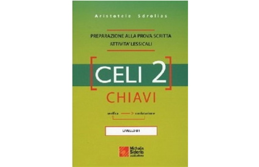 CELI 2 CHIAVI PREPARAZIONE ALLA PROVA SCRITTA ATTIVITA LESSICALI
