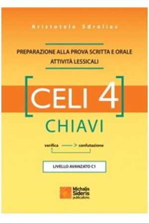 CELI 4CHIAVI PREPARAZIONE ALLA PROVA SCRITTA ATTIVITA LESSICALI