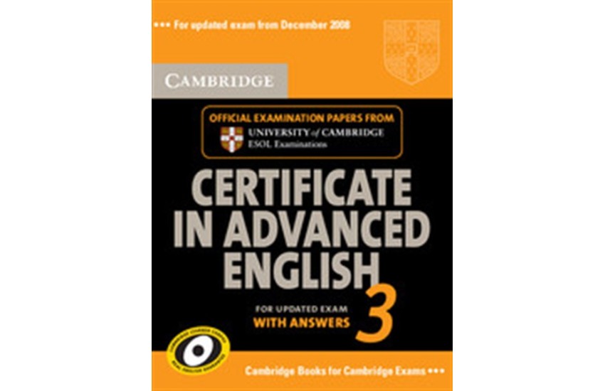 CAMBRIDGE CERTIFICATE IN ADVANCED ENGLISH 3 SELF STUDY PACK 2008