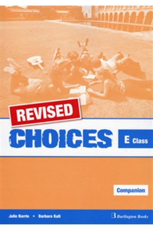 CHOICES FOR E CLASS COMPANION REVISED CHOICES FOR E CLASS COMPANION REVISED