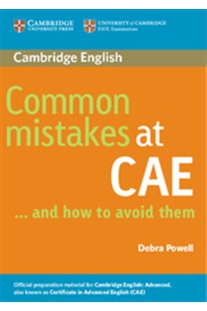 COMMON MISTAKES AT CAE... AND HOW TO AVOID THEM