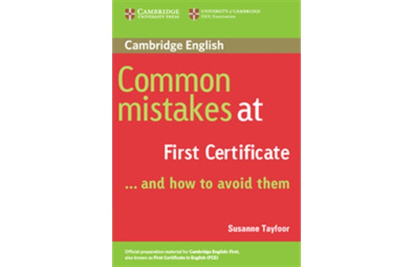 COMMON MISTAKES AT FCE... AND HOW TO AVOID THEM