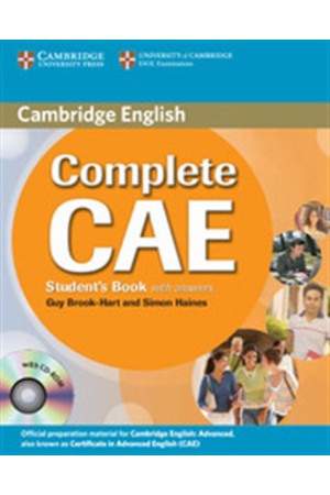 COMPLETE CAE STUDENT'S BOOK (+CD-ROM) WITH ANSWERS
