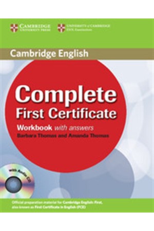COMPLETE FCE WORKBOOK (+CD) WITH ANSWERS