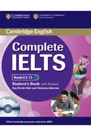 COMPLETE IELTS STUDENT'S BOOK (+CD-ROM) WITH ANSWERS BANDS 6.5-7.5