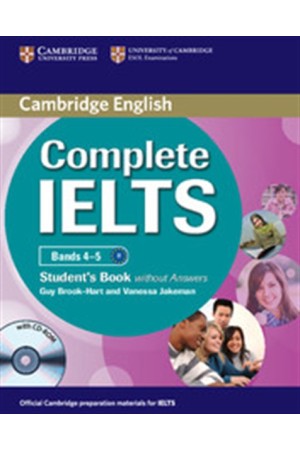 COMPLETE IELTS STUDENT'S BOOK (+CD-ROM) BANDS 4-5