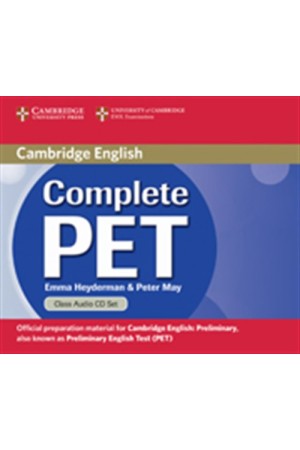 COMPLETE PET CD (2) COMPLETE PET CD (2)