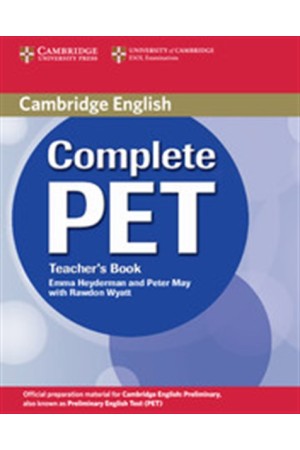 COMPLETE PET TEACHER'S BOOK