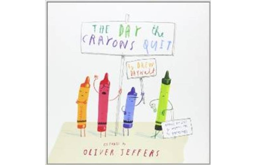 THE DAY THE CRAYONS QUIT HARDCOVER