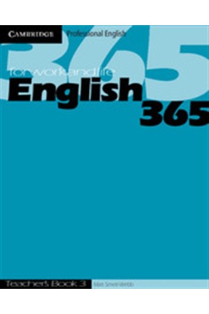 ENGLISH 365 3 TEACHER'S BOOK