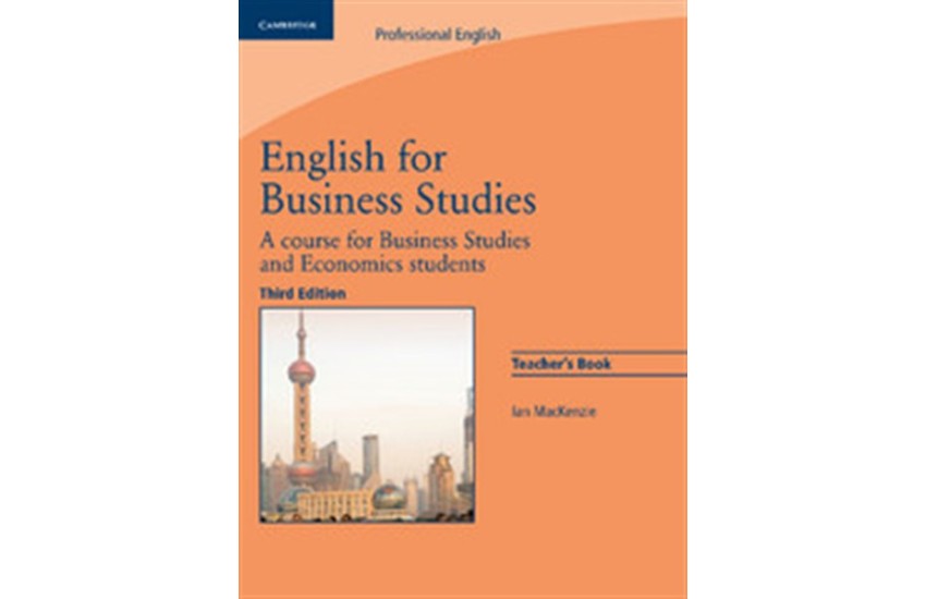 ENGLISH FOR BUSINESS STUDIES TEACHER'S  BOOK 3RD EDITION