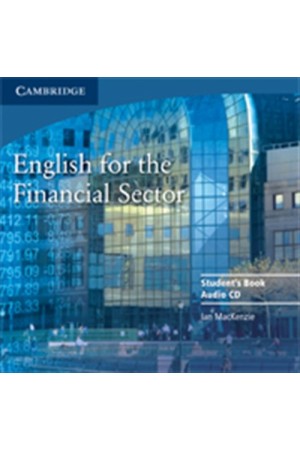ENGLISH FOR THE FINANCIAL SECTOR CD ENGLISH FOR THE FINANCIAL SECTOR CD