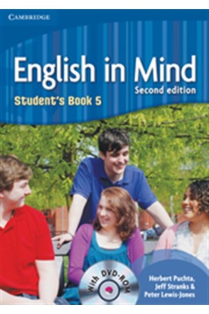 ENGLISH IN MIND 5 STUDENT'S BOOK (+DVD-ROM) 2ND EDITION