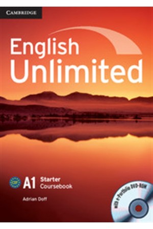 ENGLISH UNLIMITED Α1 STARTER STUDENT'S BOOK (+E-PORTFOLIO) ENGLISH UNLIMITED Α1 STARTER STUDENT'S BOOK (+E-PORTFOLIO)