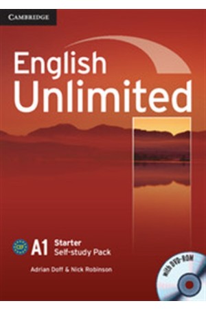 ENGLISH UNLIMITED A1 STARTER SELF STUDY PACK (+WORKBOOK +DVD-ROM)