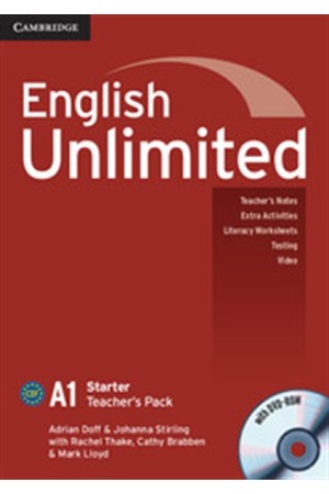 ENGLISH UNLIMITED A1 STARTER TEACHER'S BOOK (+DVD-ROM) ENGLISH UNLIMITED A1 STARTER TEACHER'S BOOK (+DVD-ROM)