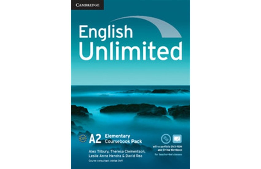 ENGLISH UNLIMITED A2 ELEMENTARY STUDENT'S BOOK (+E-PORTOFOLIO) AND ONLINE WORKBOOK PACK