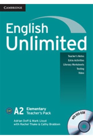 ENGLISH UNLIMITED A2 ELEMENTARY TEACHER'S BOOK (+DVD) ENGLISH UNLIMITED A2 ELEMENTARY TEACHER'S BOOK (+DVD)