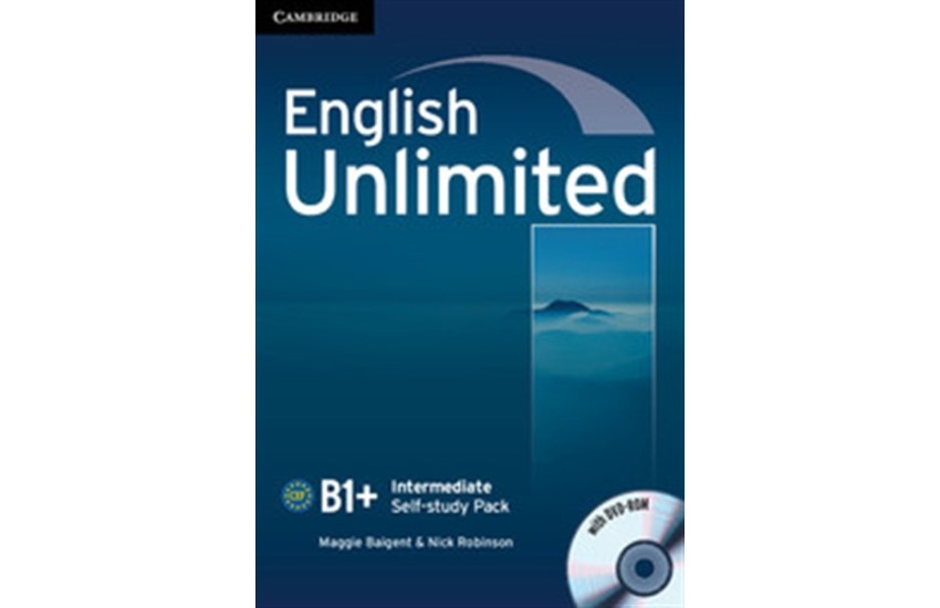 ENGLISH UNLIMITED B1+ INTERMEDIATE SELF STUDY PACK (+WORKBOOK +DVD)