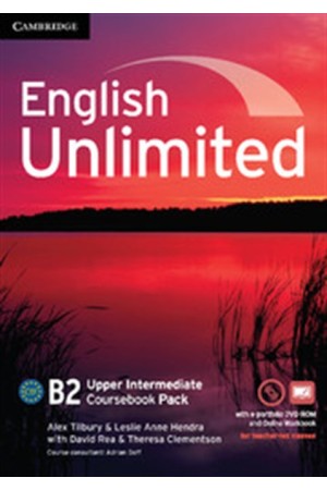 ENGLISH UNLIMITED B2 UPPER-INTERMEDIATE STUDENT'S BOOK (+E-PORTOFOLIO) AND ONLINE WORKBOOK PACK ENGLISH UNLIMITED B2 UPPER-INTERMEDIATE STUDENT'S BOOK (+E-PORTOFOLIO) AND ONLINE WORKBOOK PACK