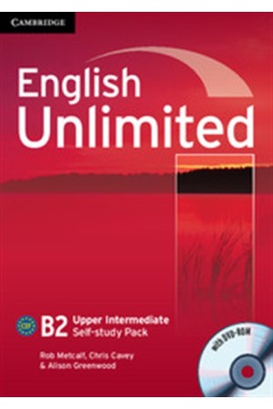 ENGLISH UNLIMITED B2 UPPER-INTERMEDIATE SELF STUDY PACK (+WORKBOOK+DVD)