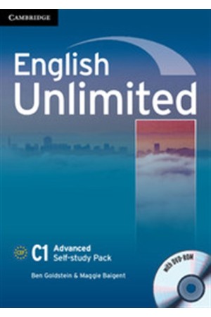 ENGLISH UNLIMITED C1 ADVANCED SELF STUDY PACK (+DVD-ROM)
