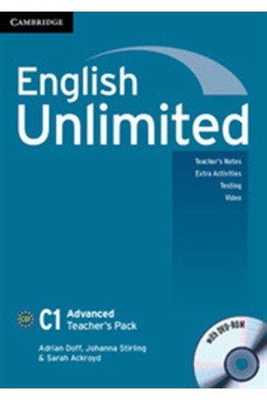 ENGLISH UNLIMITED C1 ADVANCED TEACHER'S PACK (+DVD-ROM)