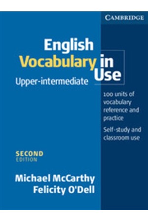 ENGLISH VOCABULARY IN USE UPPER-INTERMEDIATE WITH ANSWERS