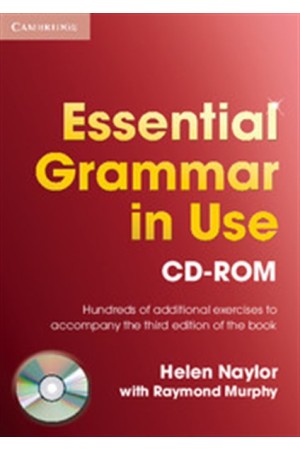 ESSENTIAL GRAMMAR IN USE CD-ROM 3RD EDITION ESSENTIAL GRAMMAR IN USE CD-ROM 3RD EDITION