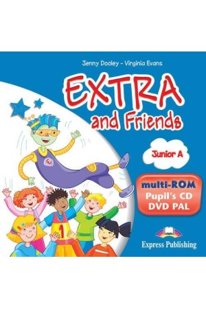 EXTRA AND FRIENDS JUNIOR A MULTI-ROM (+ CD PUPIL + DVD PAL)