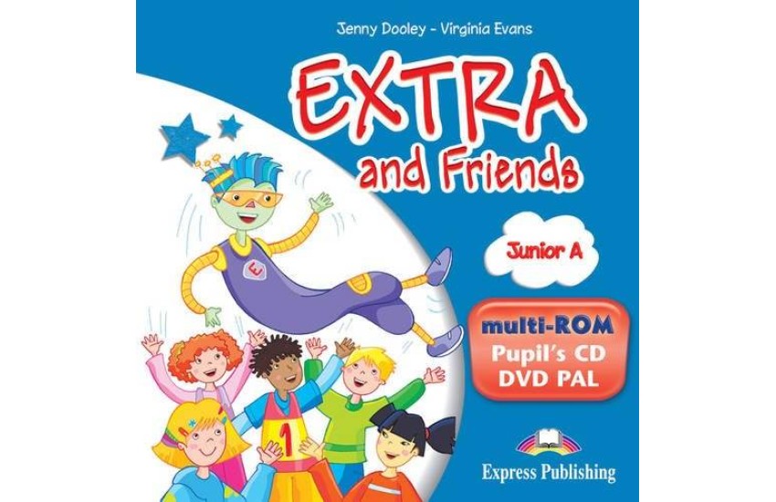 EXTRA AND FRIENDS JUNIOR A MULTI-ROM (+ CD PUPIL + DVD PAL)