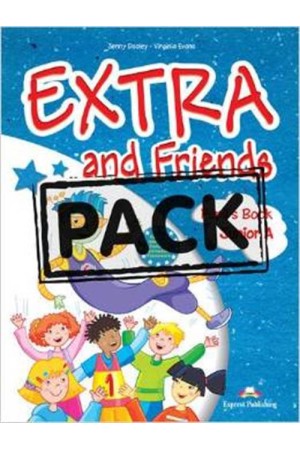 EXTRA & FRIENDS JUNIOR A STUDENT'S BOOK (+ALPHABET+MULTI-ROM+IEBOOK)