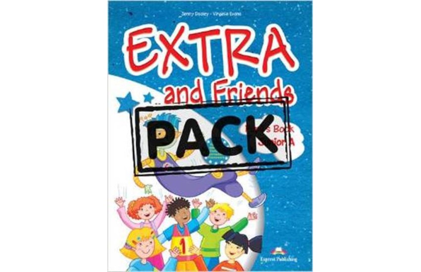 EXTRA & FRIENDS JUNIOR A STUDENT'S BOOK (+ALPHABET+MULTI-ROM+IEBOOK)